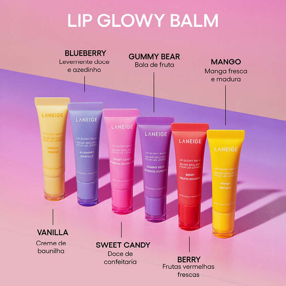 LANEIGE LIP GLOWY BALM - BLUEBERRY